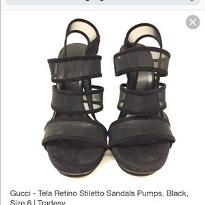Gucci pumps black never worn comes with shoe bag